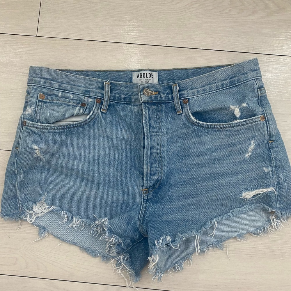 Agolde Parker Vintage Cut Off Short in Swapmeet - Picture 6 of 6
